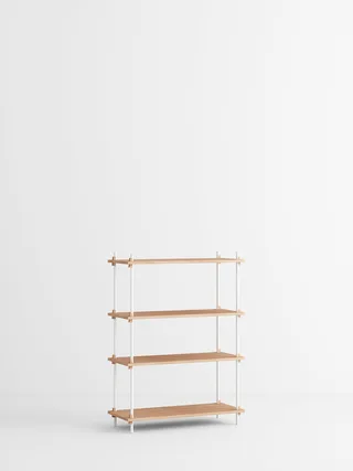 Shelving System – s.115.1.A van MOEBE in Oak/White – productfoto 4 van 4