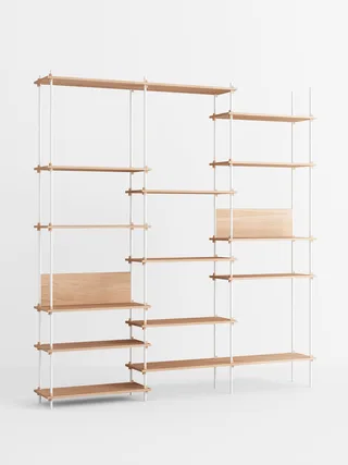 Shelving System – s.255.3.A von MOEBE in Oak/White – Produktfoto 4 von 4