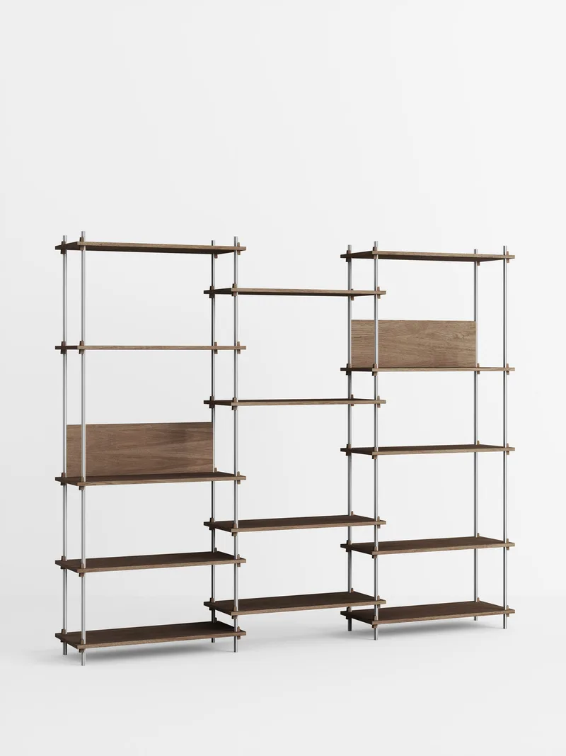 Shelving System – s.200.3.A van MOEBE in Black – productfoto 3 van 4
