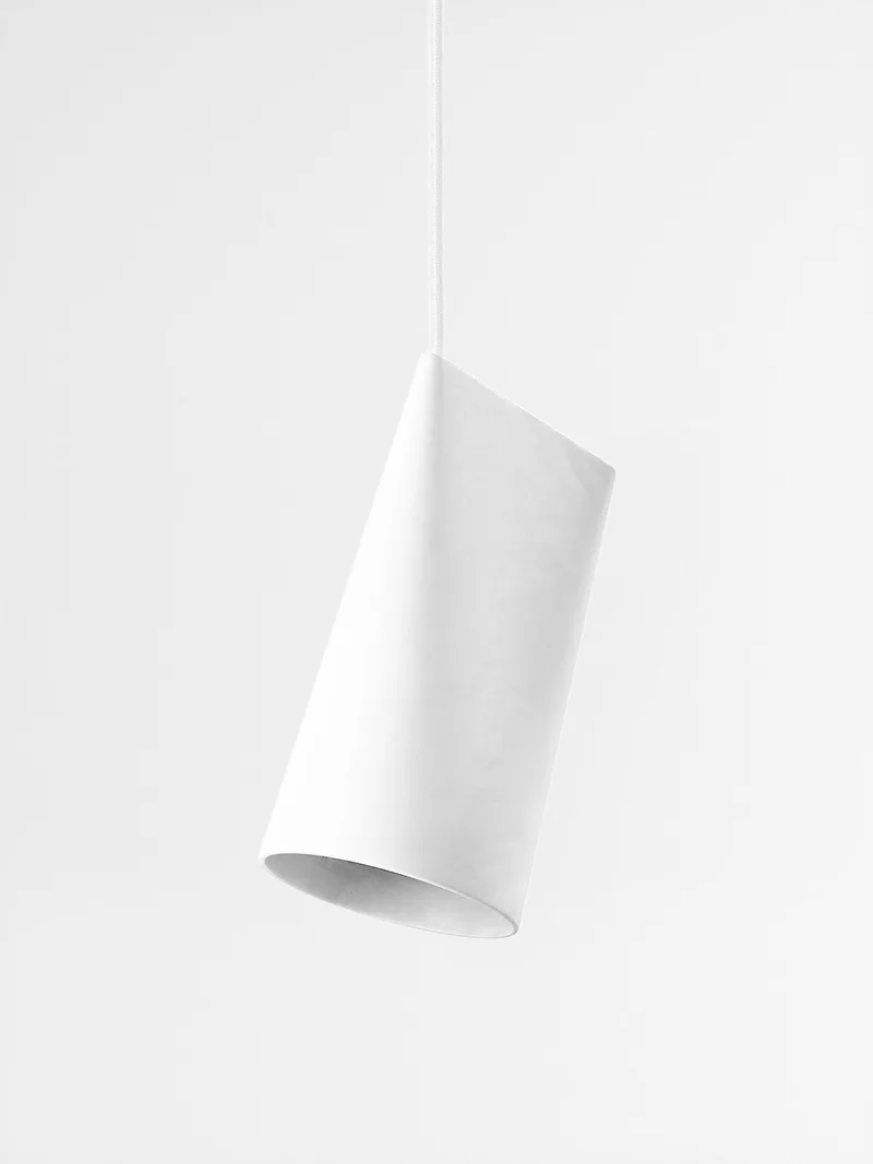 Ceramic Pendant – Narrow by MOEBE in White – product photo