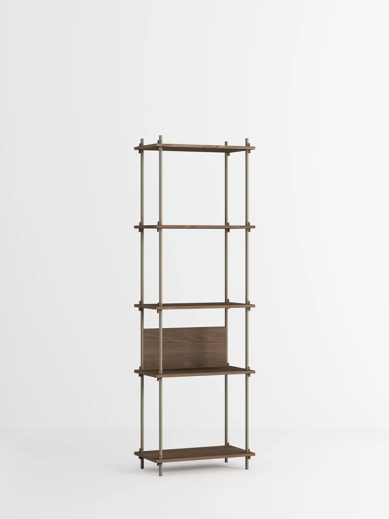 Shelving System – s.200.1.I by MOEBE in Smoked-Oak/Warm-Grey – product photo 4 of 4