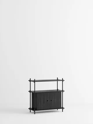 Shelving System – s.85.1.B van MOEBE in Black – productfoto 4 van 4