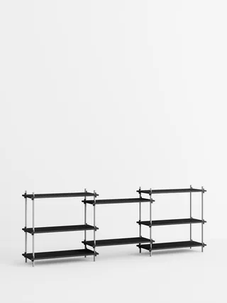 Shelving System – s.85.3.A van MOEBE in Black – productfoto 2 van 4