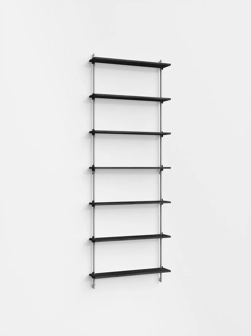 Wall Shelving – ws.230.1 by MOEBE in Black – product photo 2 of 4