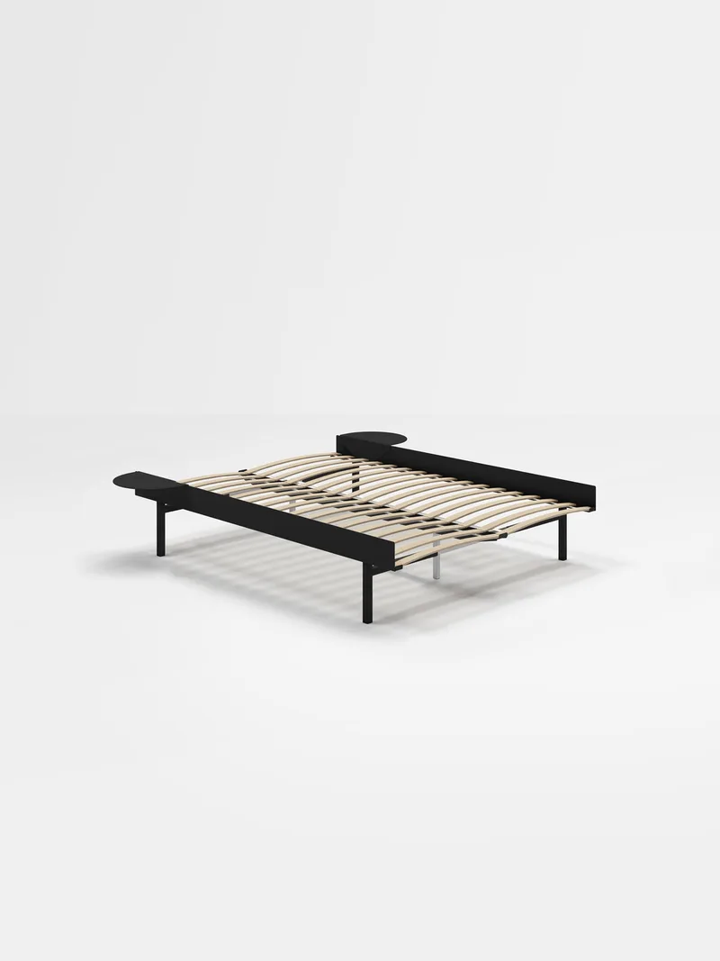 Bed 90 – 180 cm (High) von MOEBE in Black, 2, 140 – Produktfoto 12 von 12