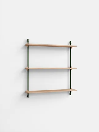 Wall Shelving – ws.85.1 von MOEBE in Oak/Pine-Green – Produktfoto 4 von 4