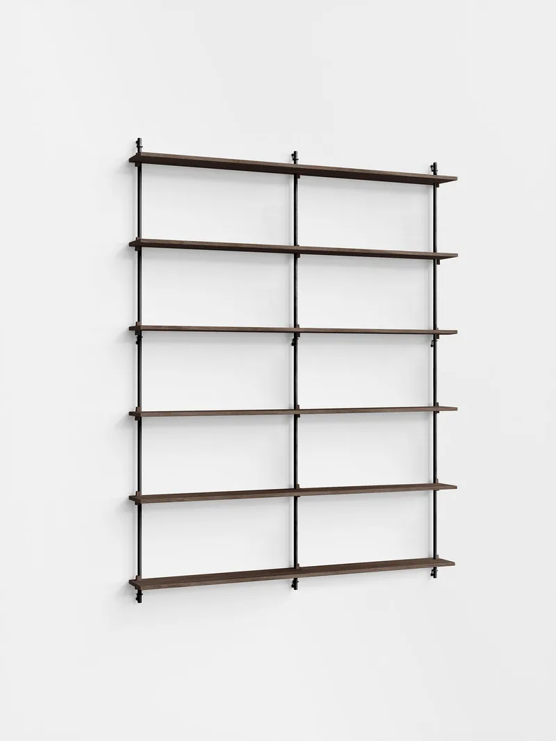 Wall Shelving – ws.200.2.B by MOEBE in Black – product photo 7 of 14