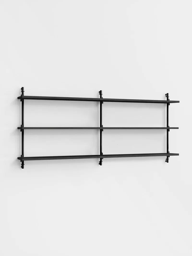 Wall Shelving – ws.65.2.B de MOEBE en Black – photo du produit 10 sur 13