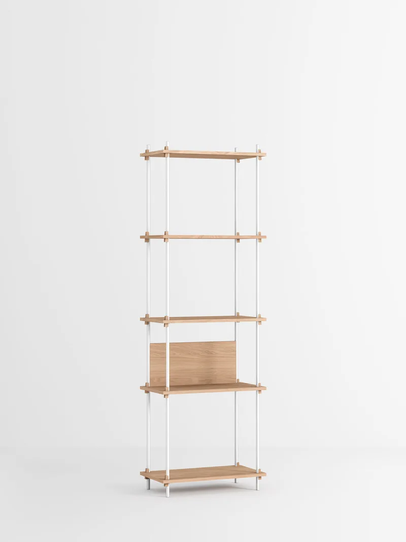 Shelving System – s.200.1.I by MOEBE in Oak/White – product photo 4 of 4