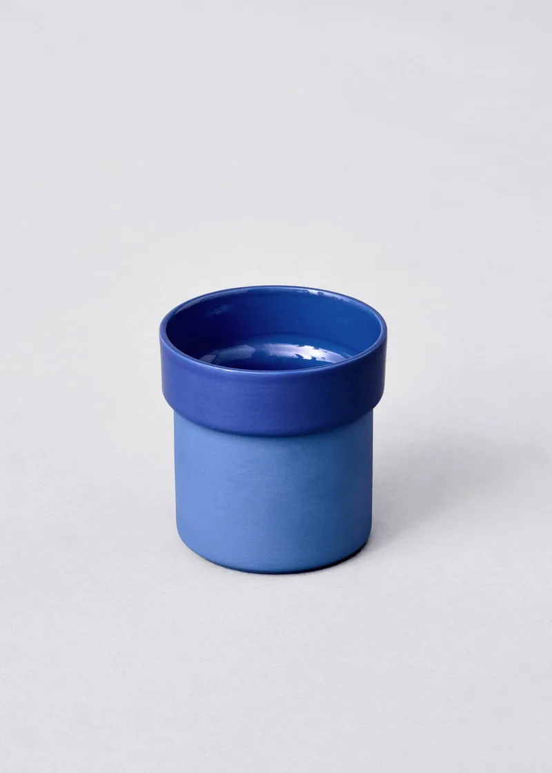 6oz Coffee Cup von MOEBE in Blue – Produktfoto