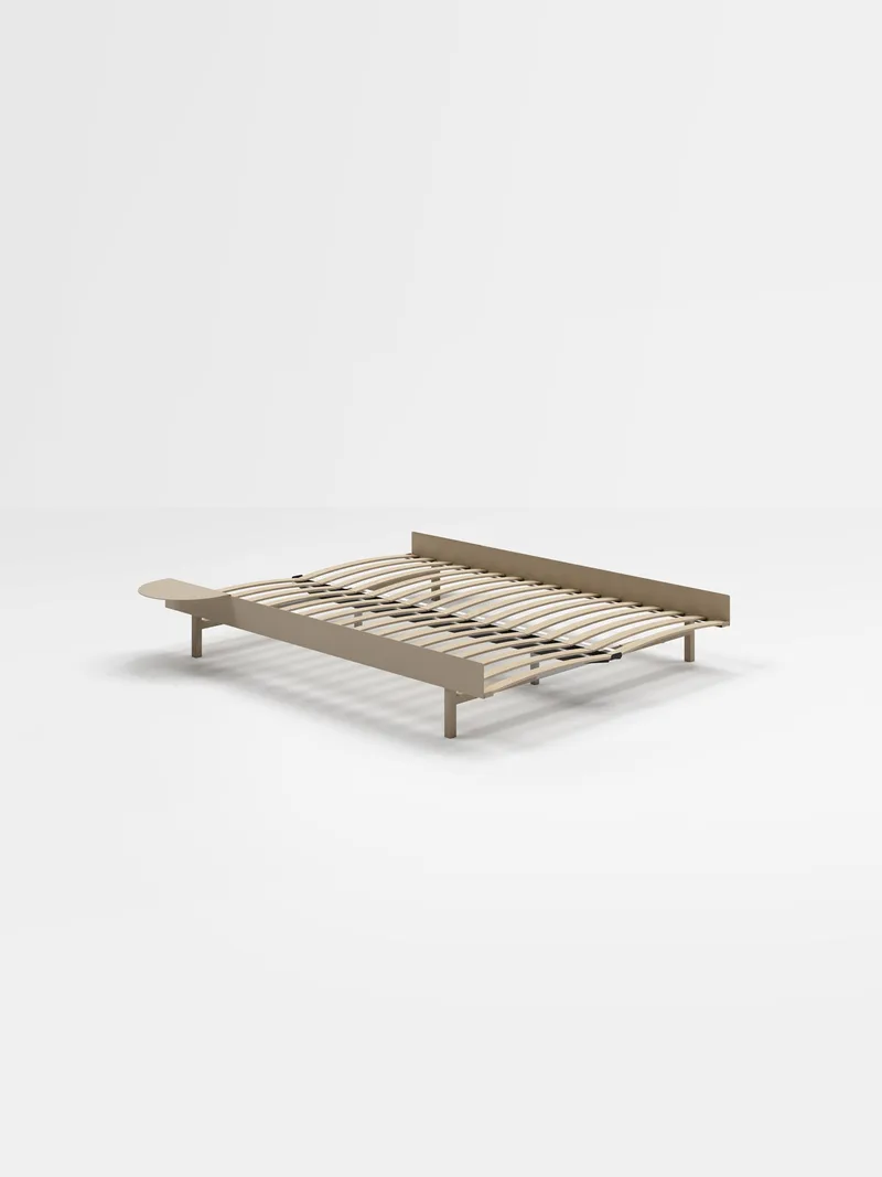 Bed 90 – 180 cm (Low) von MOEBE in Sand, 1, 140 – Produktfoto 15 von 15