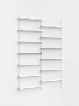 Wall Shelving – ws.230.2 by MOEBE in White/White – product photo 5 of 5