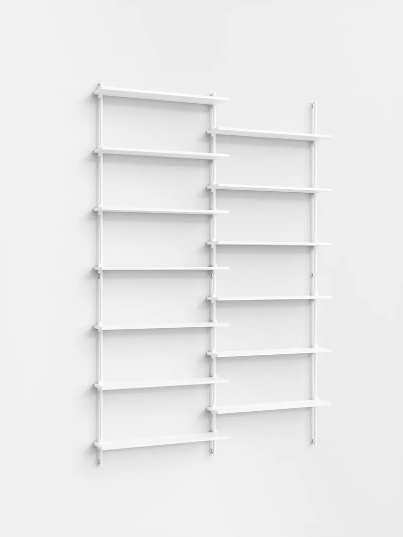 Wall Shelving – ws.230.2 by MOEBE in White/White – product photo 5 of 5