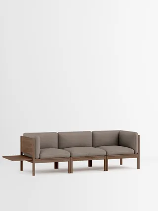 3 Seater Sofa with Sides + 1 Side Table by MOEBE in Autumn, Autumn 331, Smoked Oak – product photo 35 of 35