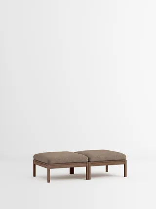 2 Seater Daybed by MOEBE in Moss, Moss 0013, Smoked Oak – product photo 35 of 35