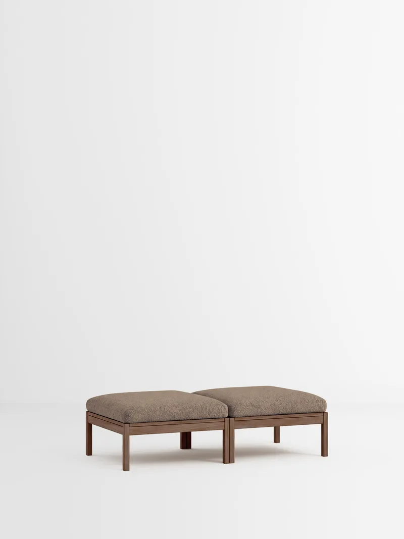 2 Seater Daybed by MOEBE in Moss, Moss 0013, Smoked Oak – product photo 35 of 35