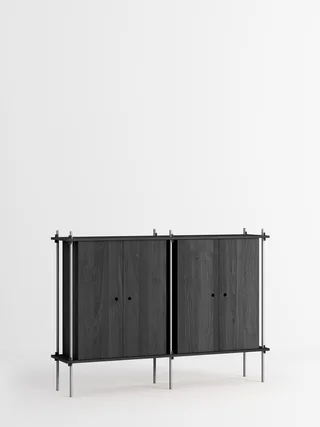 Shelving System – s.115.2.E by MOEBE in Black – product photo 2 of 4