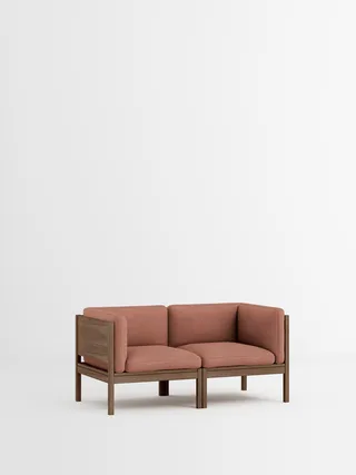 2 Seater Sofa with Sides by MOEBE in Re-Wool 2, Re-Wool 2 – 648, Smoked Oak – product photo 35 of 35