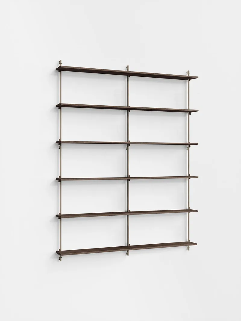 Wall Shelving – ws.200.2.B by MOEBE in Black – product photo 9 of 14