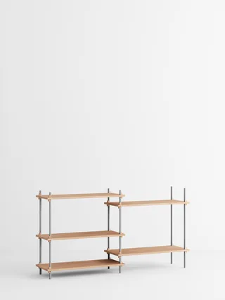 Shelving System – s.85.2.A by MOEBE in Black – product photo 1 of 4