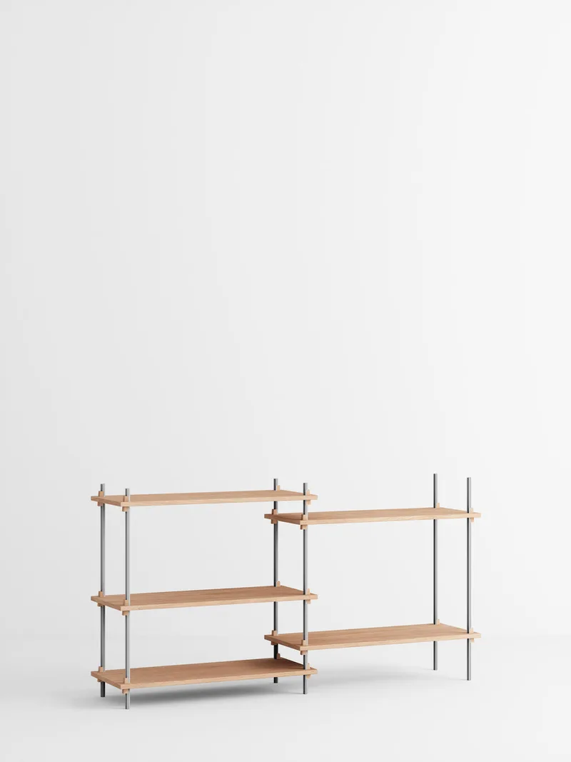 Shelving System – s.85.2.A by MOEBE in Black – product photo 1 of 4