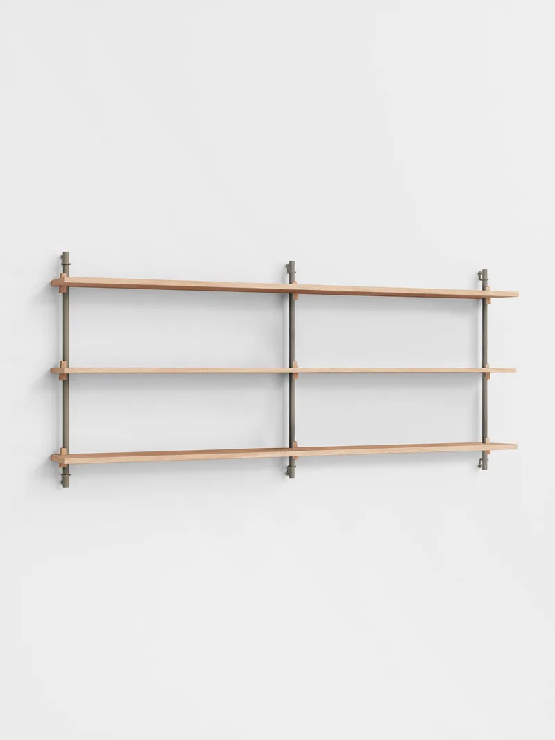 Wall Shelving – ws.65.2.B de MOEBE en Black – photo du produit 5 sur 13
