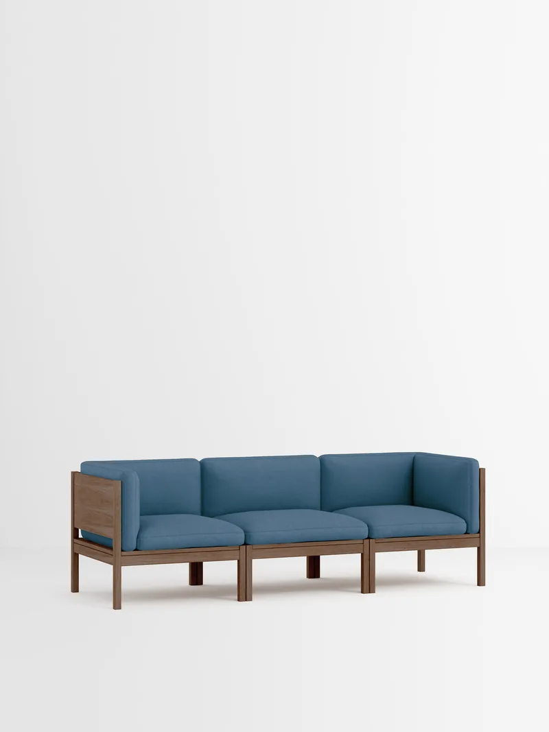 3 Seater Sofa with Sides von MOEBE in Field 2, Field 2 – 733, Smoked Oak – Produktfoto 35 von 35
