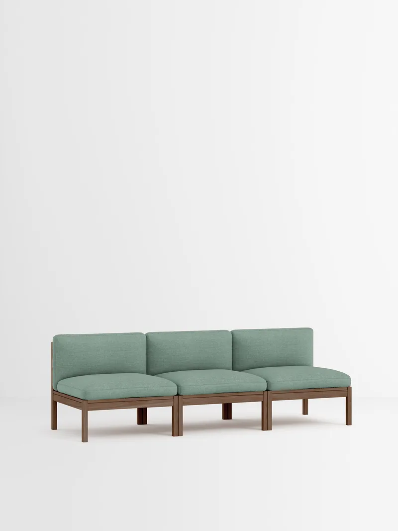 3 Seater Sofa van MOEBE in Re-Wool 2, Re-Wool 2 – 868, Smoked Oak – productfoto 35 van 35