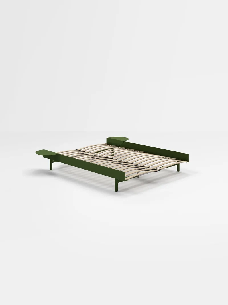 Bed 90 – 180 cm (Low) by MOEBE in Pine Green, 2, 140 – product photo 15 of 15