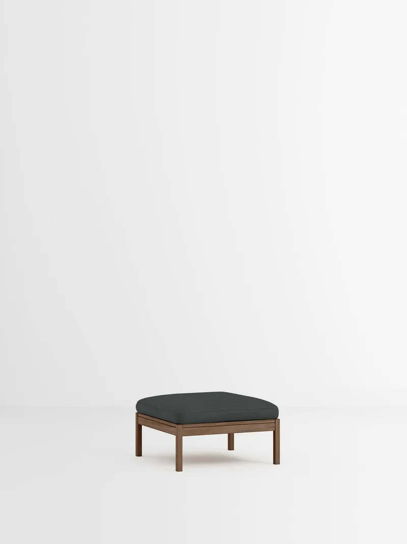 Ottoman van MOEBE in Re-Wool 2, Re-Wool 2 – 987, Smoked Oak – productfoto 35 van 35