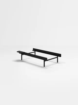 Bed 90 cm by MOEBE in Black, High – 1, I'll get my own – product photo 25 of 25