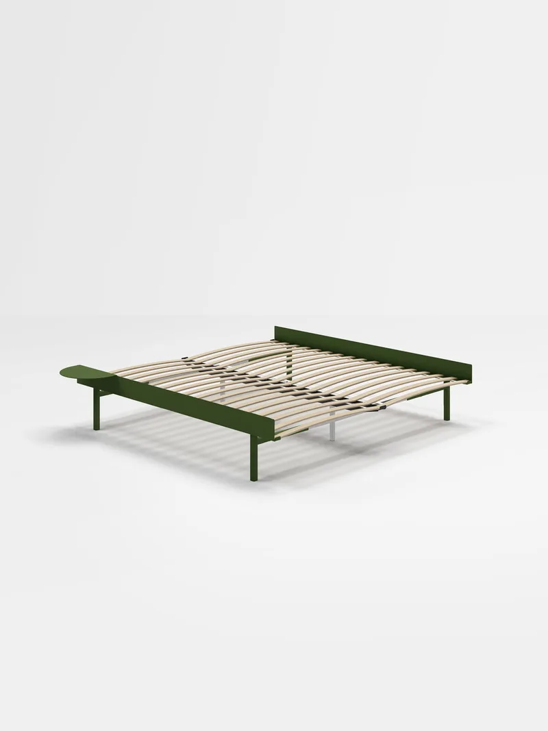 Bed 90 – 180 cm (High) von MOEBE in Pine Green, 1, 180 – Produktfoto 12 von 12