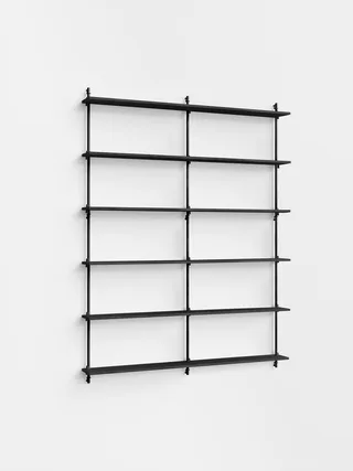 Wall Shelving – ws.200.2.B by MOEBE in Black – product photo 11 of 14