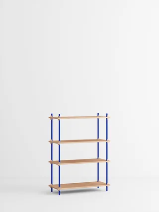Shelving System – s.115.1.A by MOEBE in Oak/Deep-Blue – product photo 4 of 4