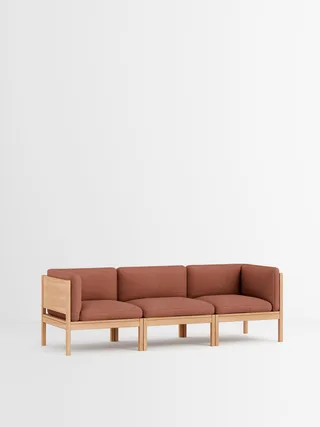 3 Seater Sofa with Sides von MOEBE in Autumn, Autumn 101, Oak – Produktfoto 5 von 34