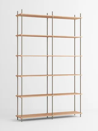 Shelving System – s.255.2.B van MOEBE in Oak/Warm-Grey – productfoto 4 van 4