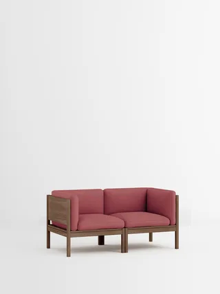 2 Seater Sofa with Sides von MOEBE in Field 2, Field 2 – 643, Smoked Oak – Produktfoto 35 von 35