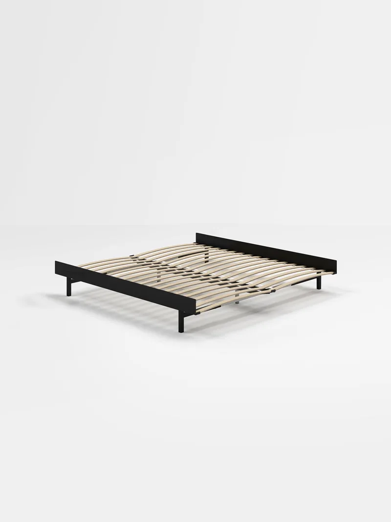 Bed 90 – 180 cm (Low) van MOEBE in Black, Geen, 180 – productfoto 15 van 15