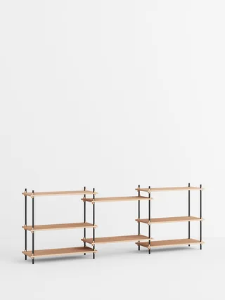 Shelving System – s.85.3.A von MOEBE in Oak/Black – Produktfoto 4 von 4