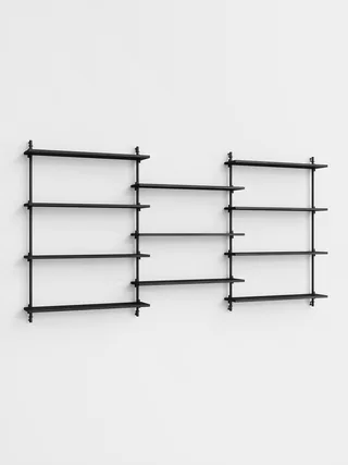 Wall Shelving – ws.115.3 de MOEBE en Black – photo du produit 4 sur 4