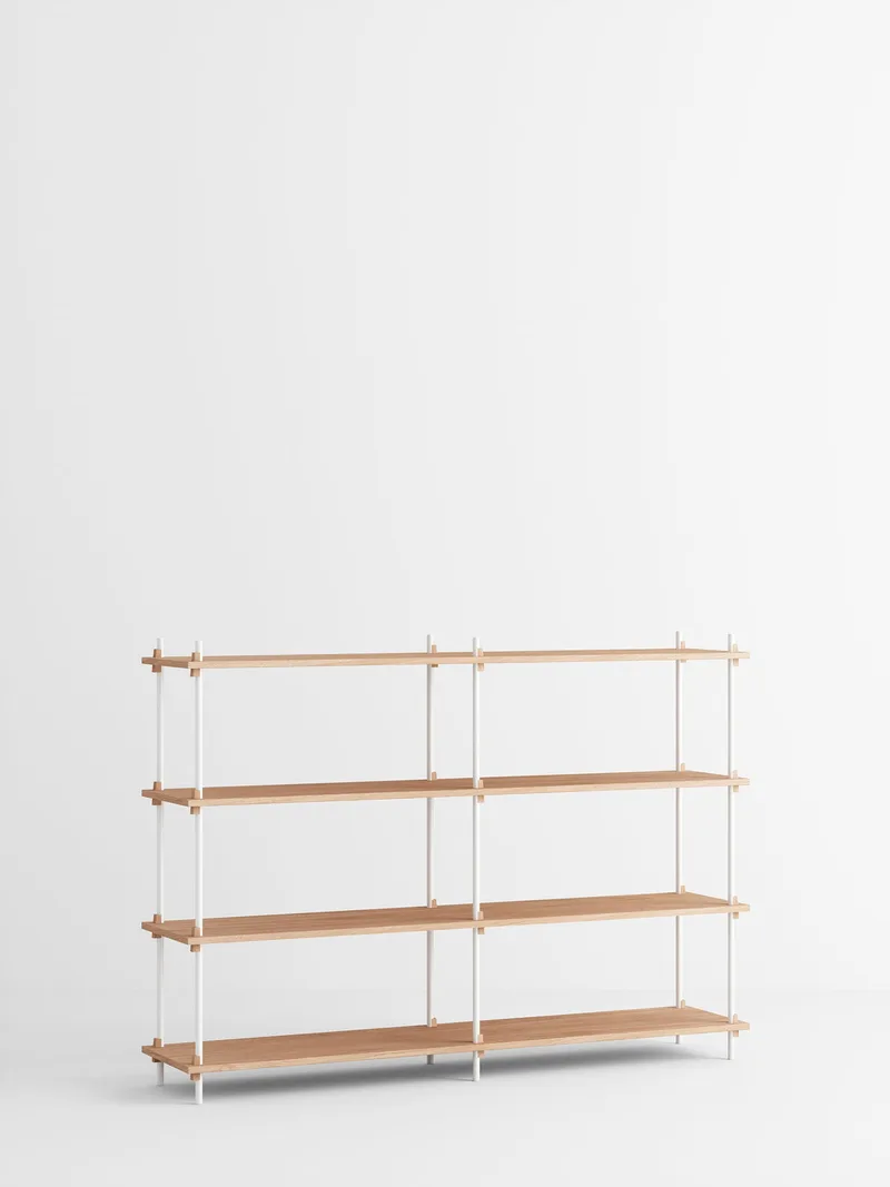 Shelving System – s.115.2.B by MOEBE in Oak/White – product photo 4 of 4