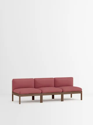 3 Seater Sofa van MOEBE in Field 2, Field 2 – 643, Smoked Oak – productfoto 35 van 35