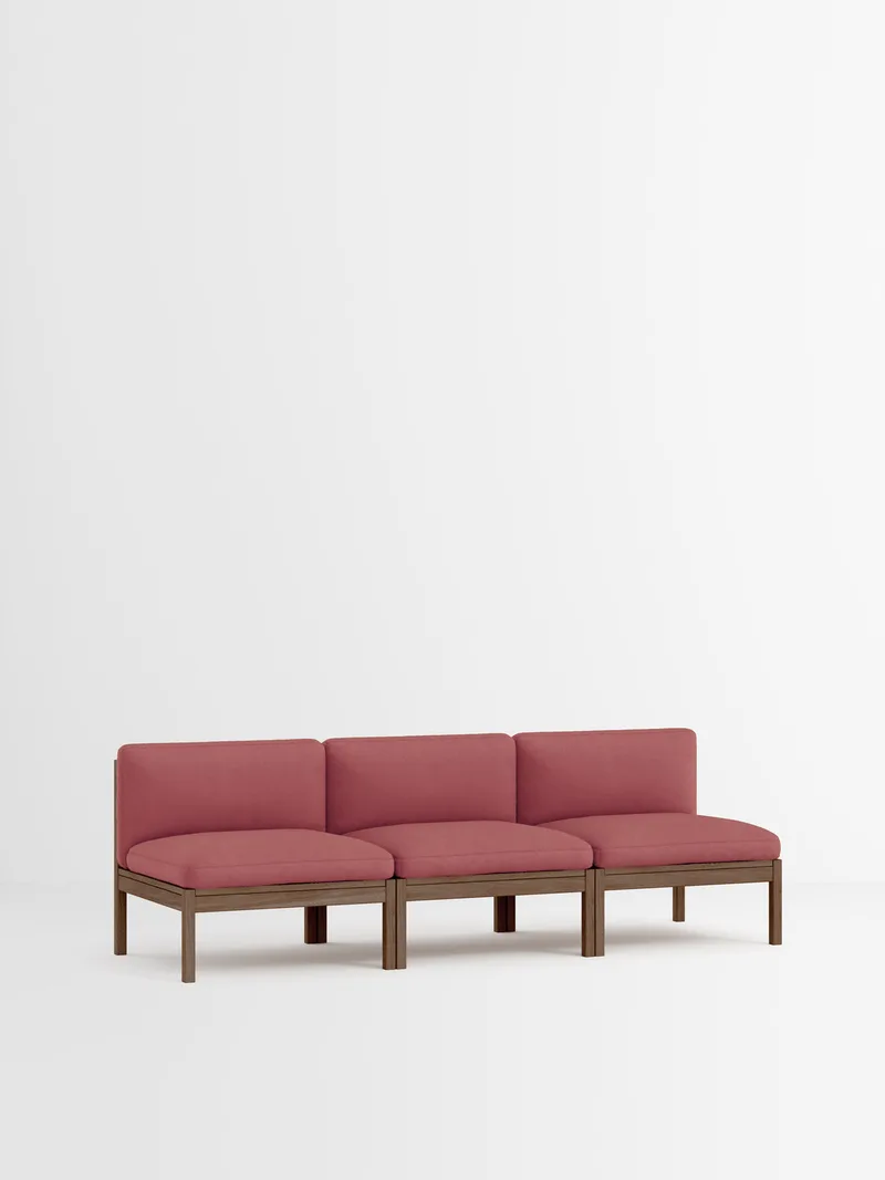 3 Seater Sofa van MOEBE in Field 2, Field 2 – 643, Smoked Oak – productfoto 35 van 35