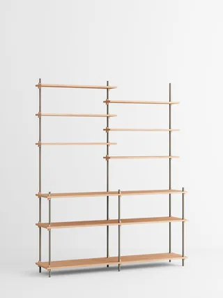 Shelving System – s.200.2.D by MOEBE in Oak/Warm-Grey – product photo 4 of 4