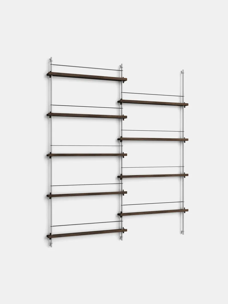 Magazine Shelving – MS.180.2 von MOEBE in Black – Produktfoto 1 von 10