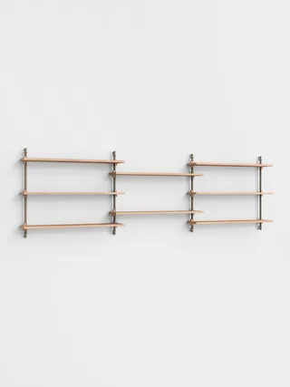 Wall Shelving – ws.65.3 by MOEBE in Oak/Warm-Grey – product photo 4 of 4
