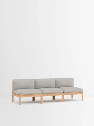 3 Seater Sofa van MOEBE in Autumn, Autumn 101, Oak – productfoto 10 van 34