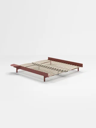 Bed 90 – 180 cm (Low) by MOEBE in Dusty Rose, 1, 180 – product photo 15 of 15