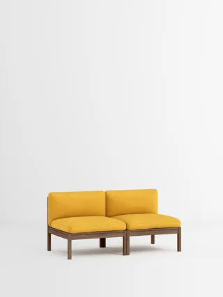 2 Seater Sofa by MOEBE in Field 2, Field 2 – 463, Smoked Oak – product photo 35 of 35