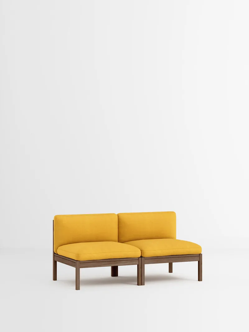 2 Seater Sofa by MOEBE in Field 2, Field 2 – 463, Smoked Oak – product photo 35 of 35
